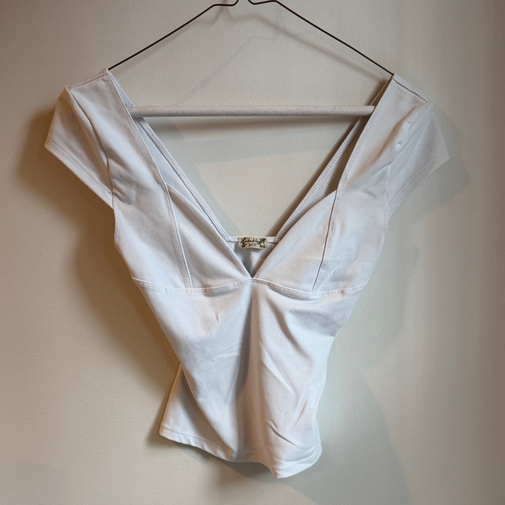 Free People Duo Corset Cami, white, XS - Picture 4 of 6
